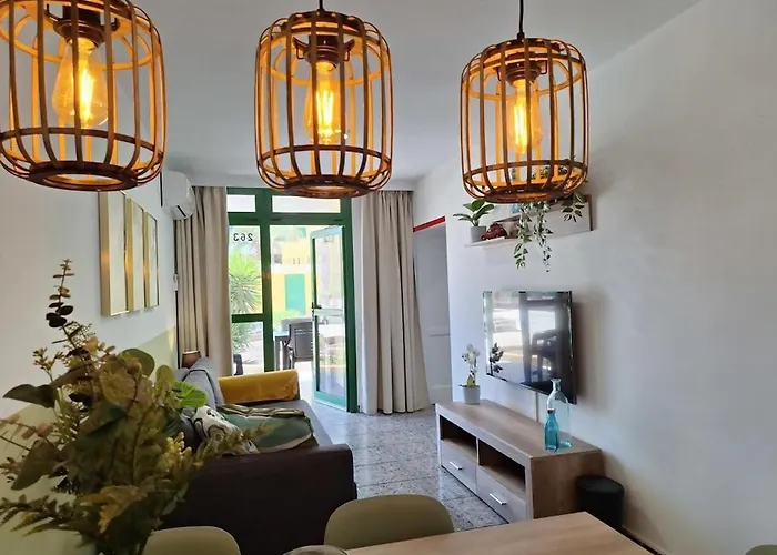 Olas Palmeras 普拉亚戴尔雷安格莱斯